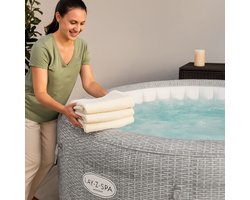 Bestway - Opblaasbare Spa - Lay-Z-Spa AirJet - Honolulu - Ø 196 x 71 cm - Voor 4 tot 6 personen - Inclusief pomp, filter & afdekzeil