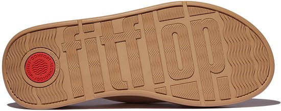 FitFlop F - Dias Cross à plateforme en cuir Mode BEIGE - Taille 41