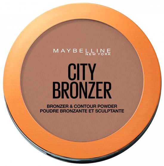 Maybelline New York - City Bronzer & Contour Powder - 200 Medium Cool - Bronzing en Contouring Poeder - 51,4 gr.