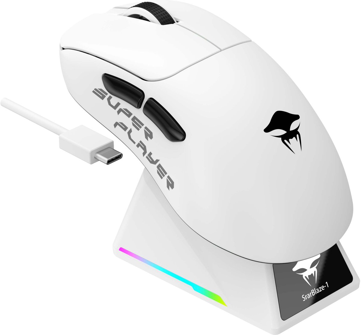 Havit StarBlaze-1 (Black and white) muis Gamen 26000 DPI