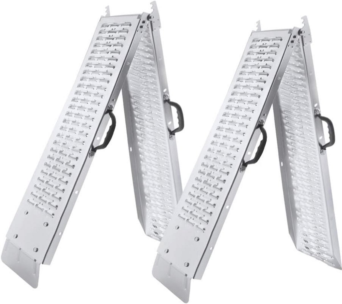 Opvouwbare Laadbrug voor Motoren, Grasmaaiers en Bouwmachines - Tot 400 kg