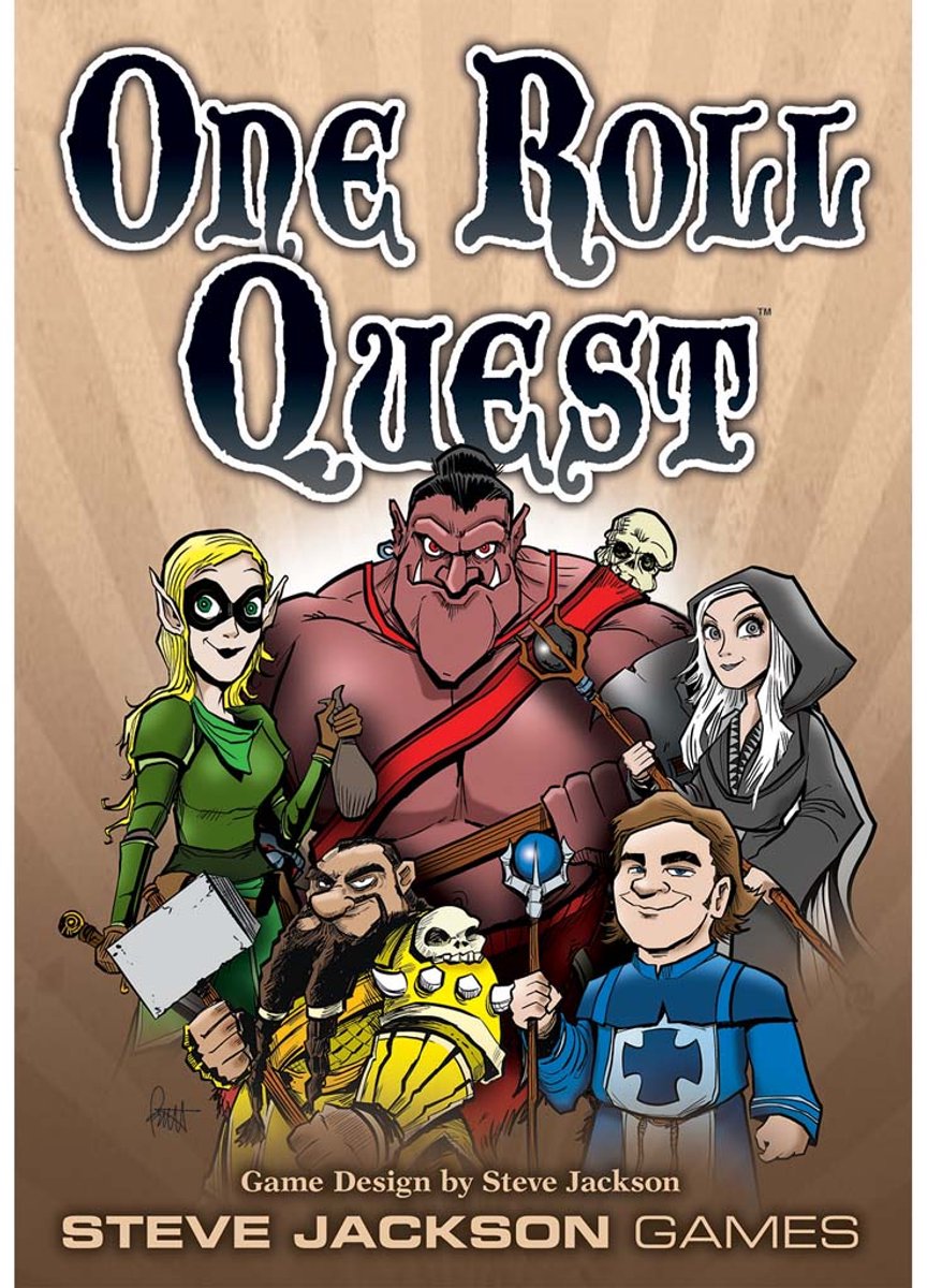 One Roll Quest - 2nd Edition - Kaartspel - Engelstalig - Steve Jackson Games