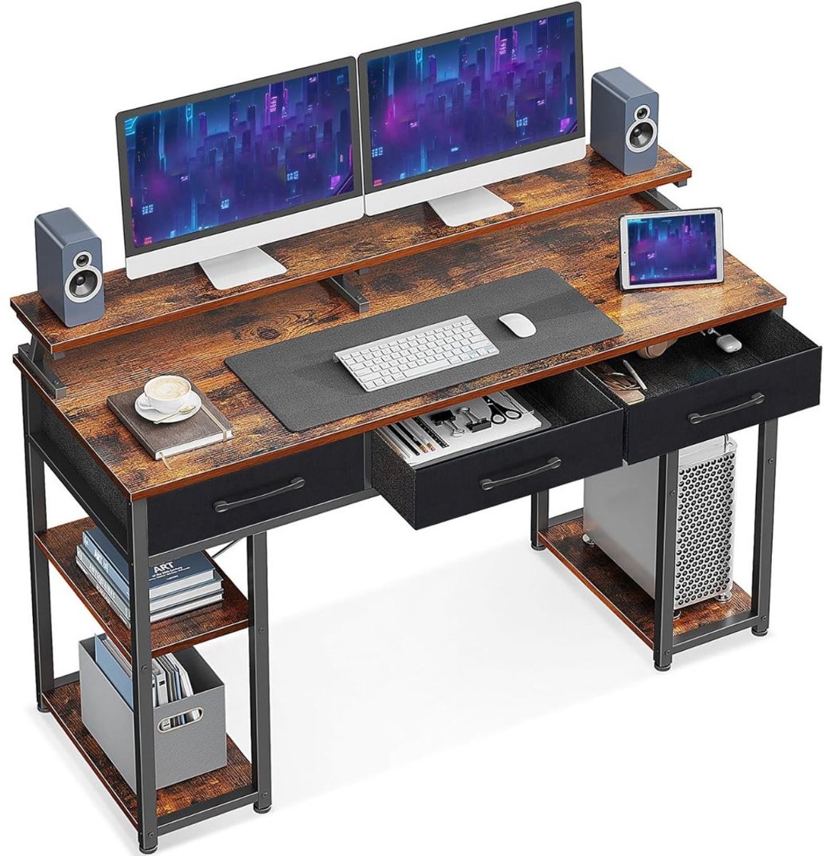 Hoekbureau Gaming - Bureau L Vormig - Computer Desk