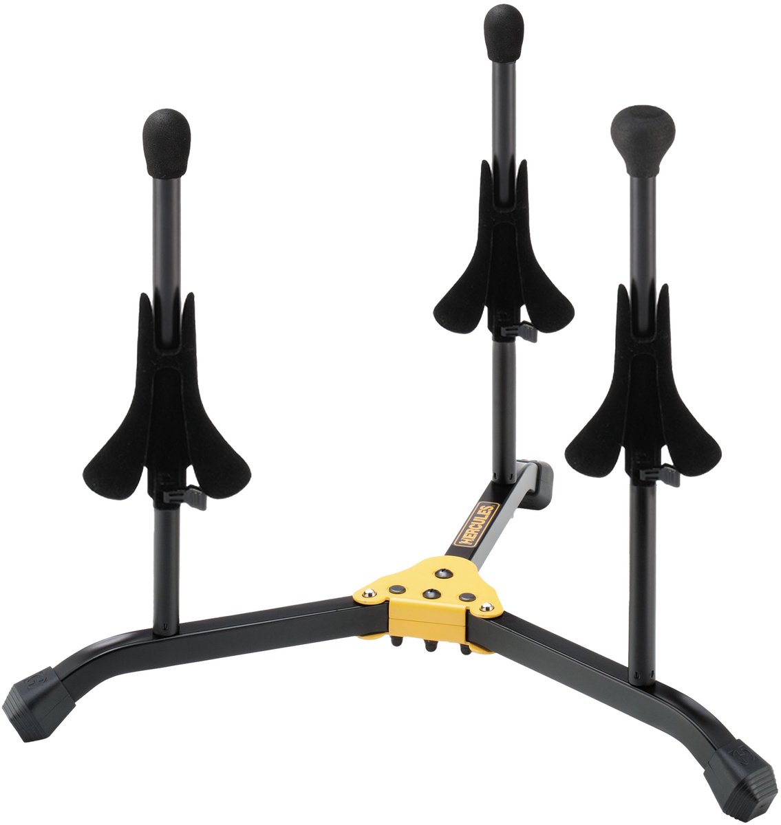 Hercules Stands DS-513B Multi Stand 2 Trompete/ Kornett, 1 Flgh. - Standaard voor koperen blaasinstrumenten