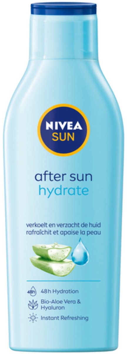Goedkoopste 3x Nivea Sun After Sun Hydrate Lotion 200 ml