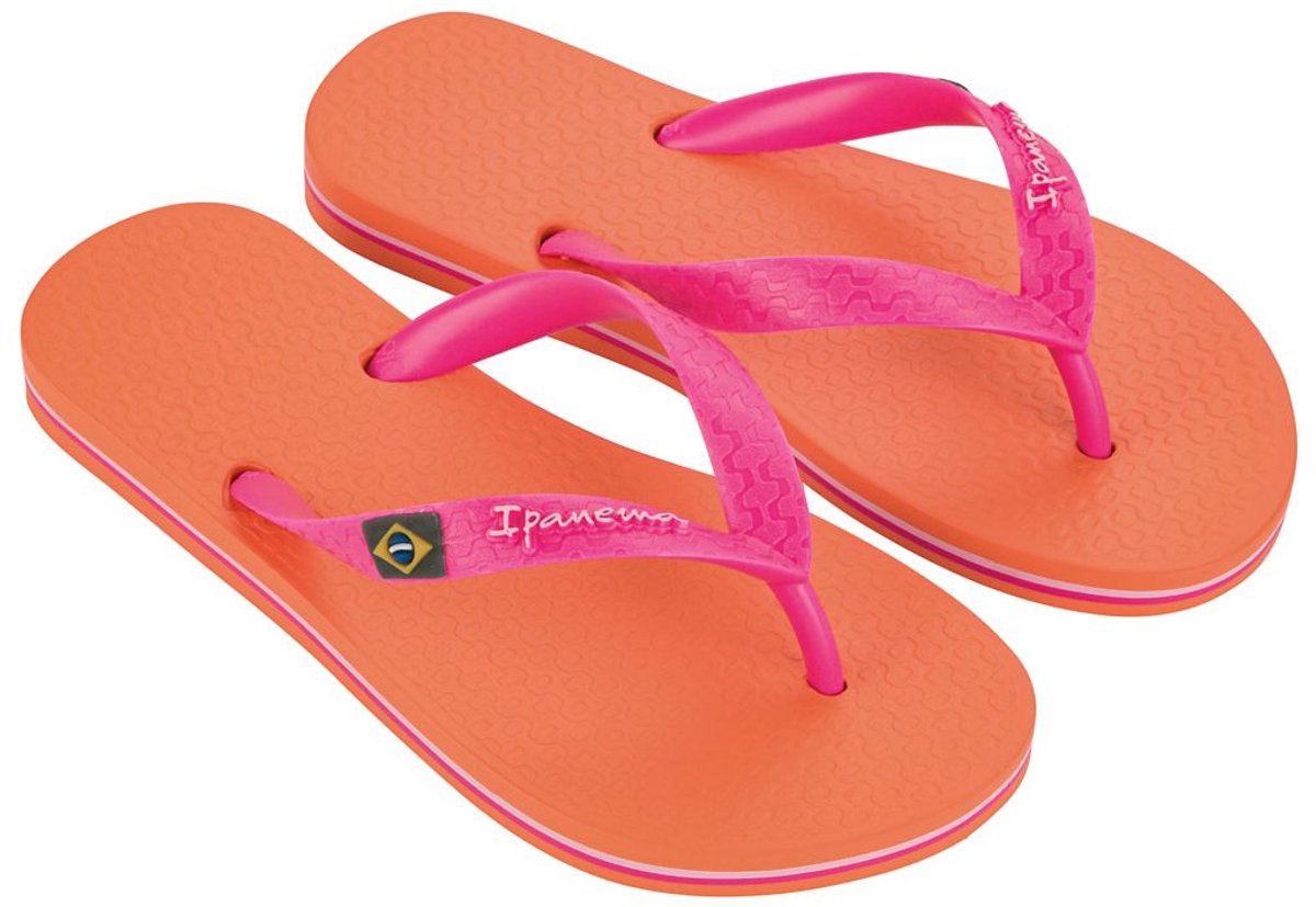 Ipanema Classic Brasil Slippers - Meisjes - Oranje - Maat 33/34