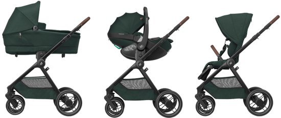 Maxi-Cosi Oxford Kinderwagen- Twillic Green - Vanaf de geboorte tot ca. 4 jaar van Maxi-Cosi — afbeelding 2