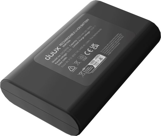 Foto: Duux dock accu voor whisper flex 2 ventilator li ion batterij 3350 mah tot 11 uur batterijduur