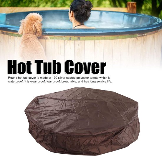 Opblaasbare hot tub afdekking voor buiten opblaasbare SPA hot tub