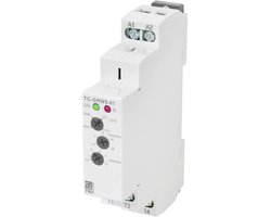 TRU COMPONENTS TC-GRW8-01 Temperatuurregelaar NTC -15 tot 45 °C Relais 16 A (l x b x h) 90 x 18 x 64 mm