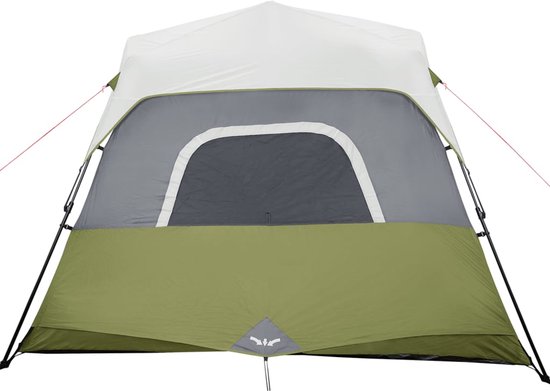 vidaXL - Tent - met - LED - 6-persoons - snelontgrendeling - lichtgroen van Vidaxl — afbeelding 5