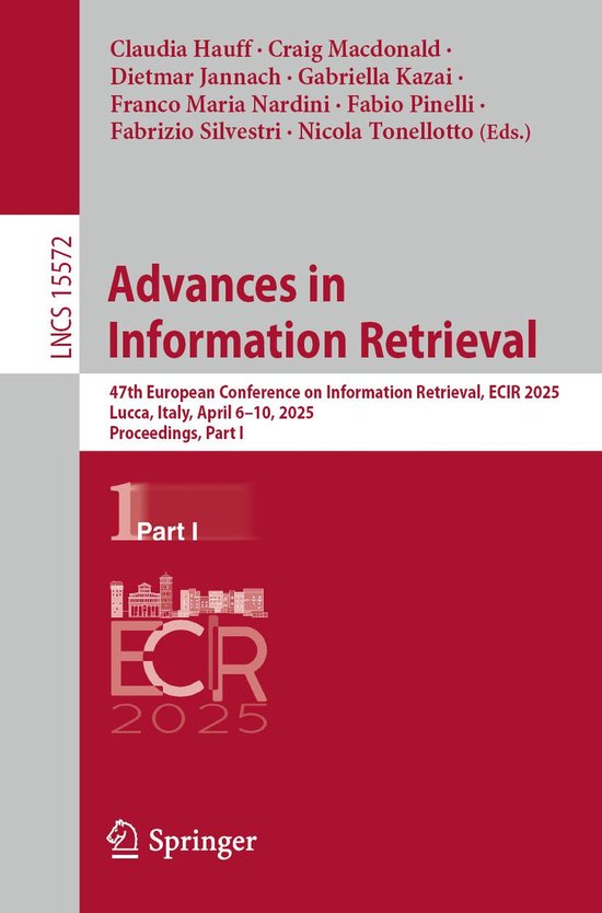 Springer Nature Proceedings Computer Science 1 - Advances in ... - cover