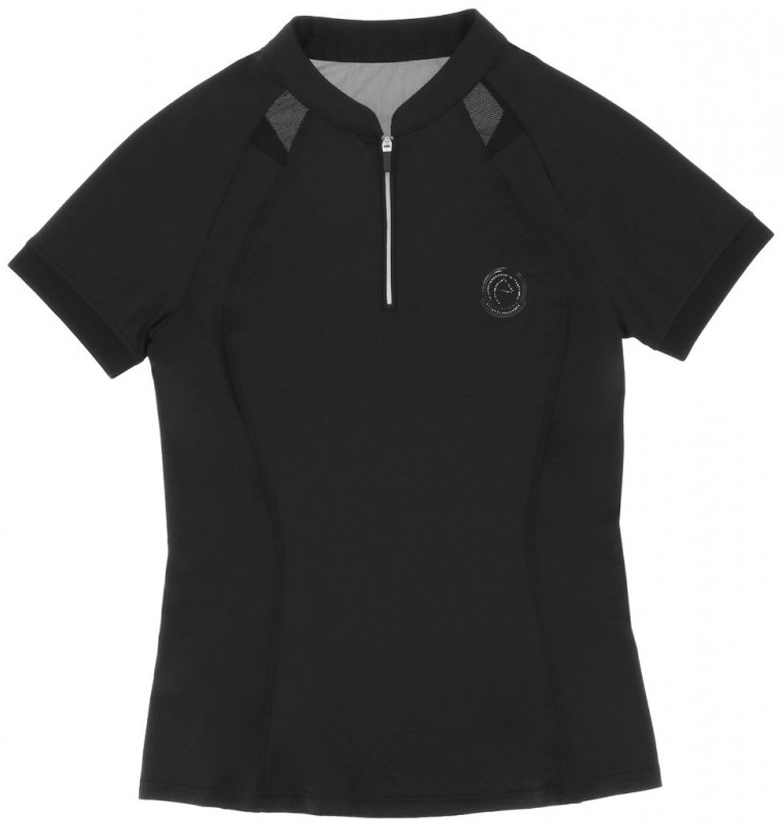 Equithème T-shirt Rosalie Zwart -M-
