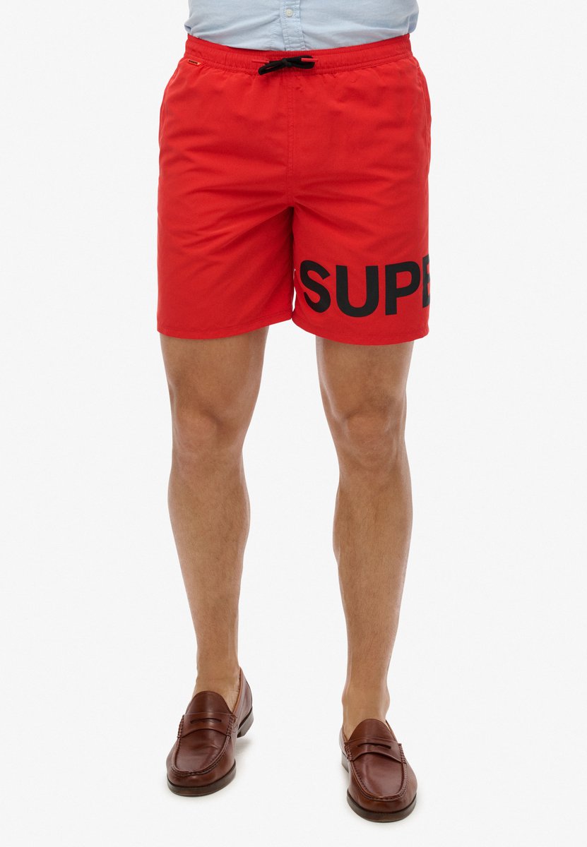 Superdry Graphic 17 Zwemshort Heren Zwart