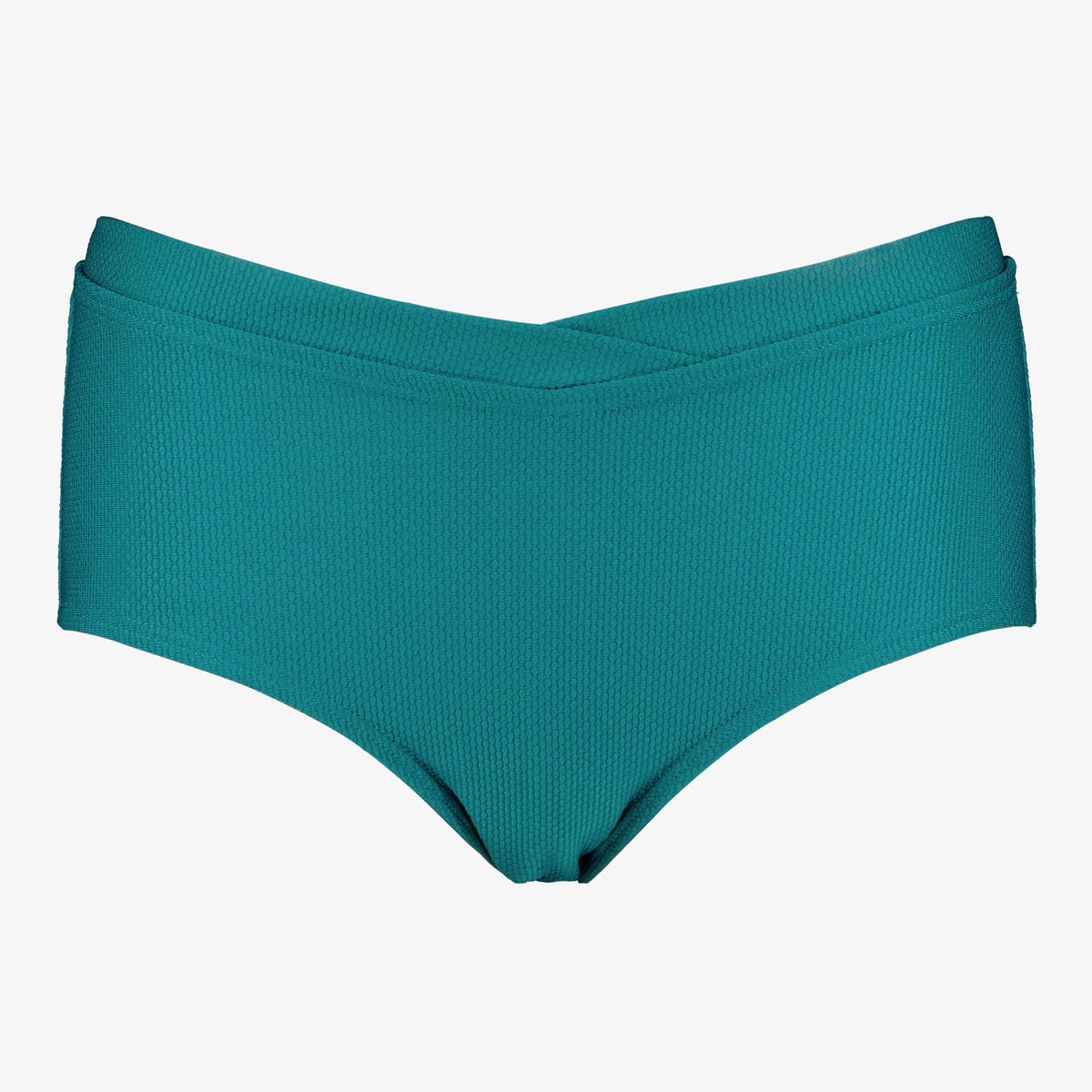 Osaga hipster bikinibroekje met overslag petrol - - Maat S