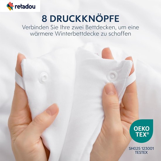 Dekbed Sedna synthetisch - 4-seizoenen - 200x200 cm | Leen Bakker