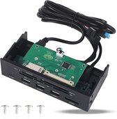 5.25 inch interne kaartlezer, High Speed kaartlezer Media Dashboard