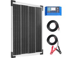 Zonnepanelen Compleet Pakket - Plug & Play met Stekker - Zonnepaneel Plat Dak - ( Amount of W )