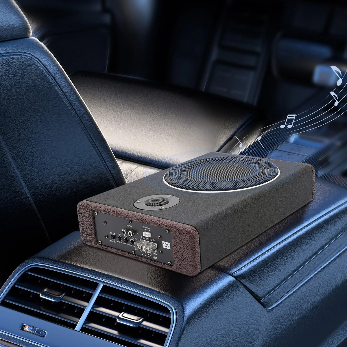 Underseat Subwoofer - Auto Versterking - Speakers – foto 6