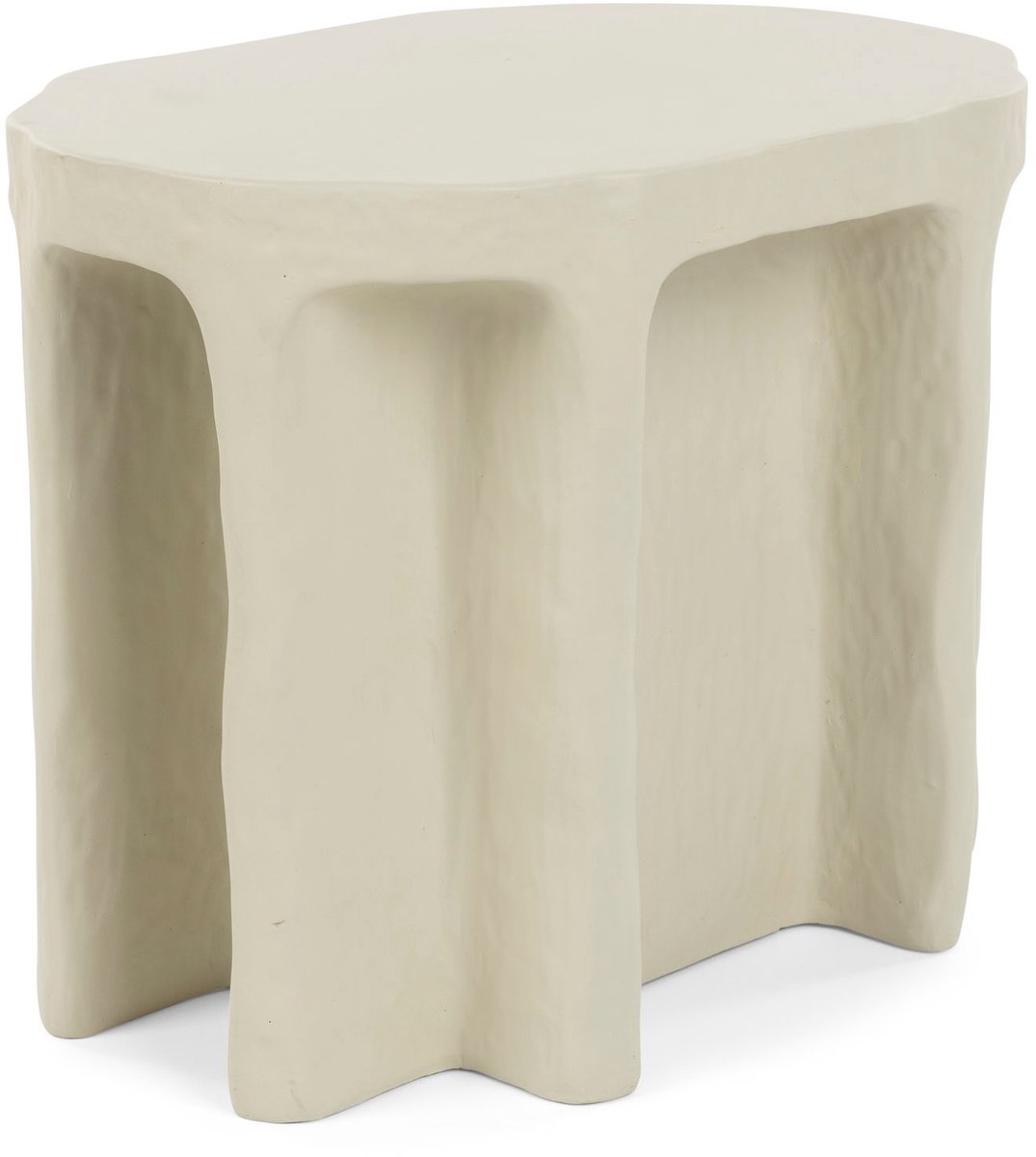 Bold Monkey Born To Be Alive Bijzettafel Ovaal 60x45 cm Beige