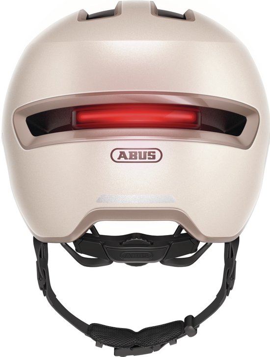 Fietshelm ABUS HUD-Y champagne gold L - 57-61 cm - goud - Geschikt voor gebruik op elektrische fietsen - stadsfietsen - 330 g — afbeelding 2