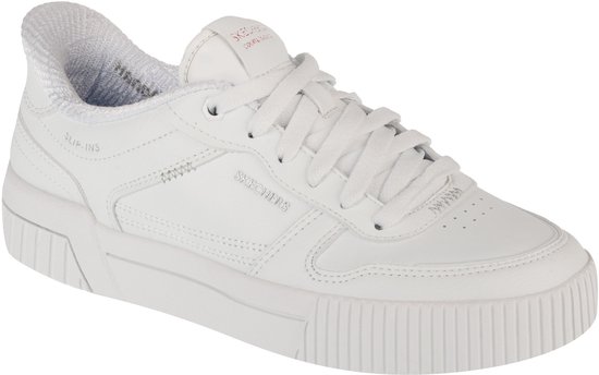 Skechers Slip-Ins : Jade - Put It In Neutral, Femme, Wit, Baskets pour femmes, Pointure : 37,5