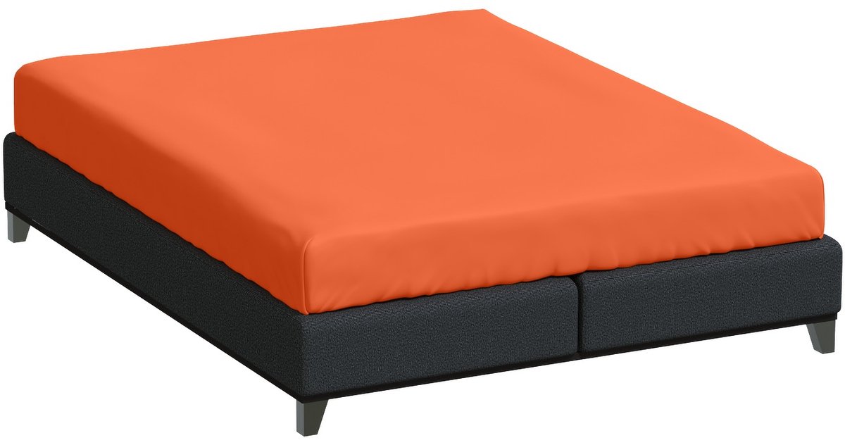 Bella Donna Tweepersoons Hoeslaken Jersey - mango-0704 140/200-160/220