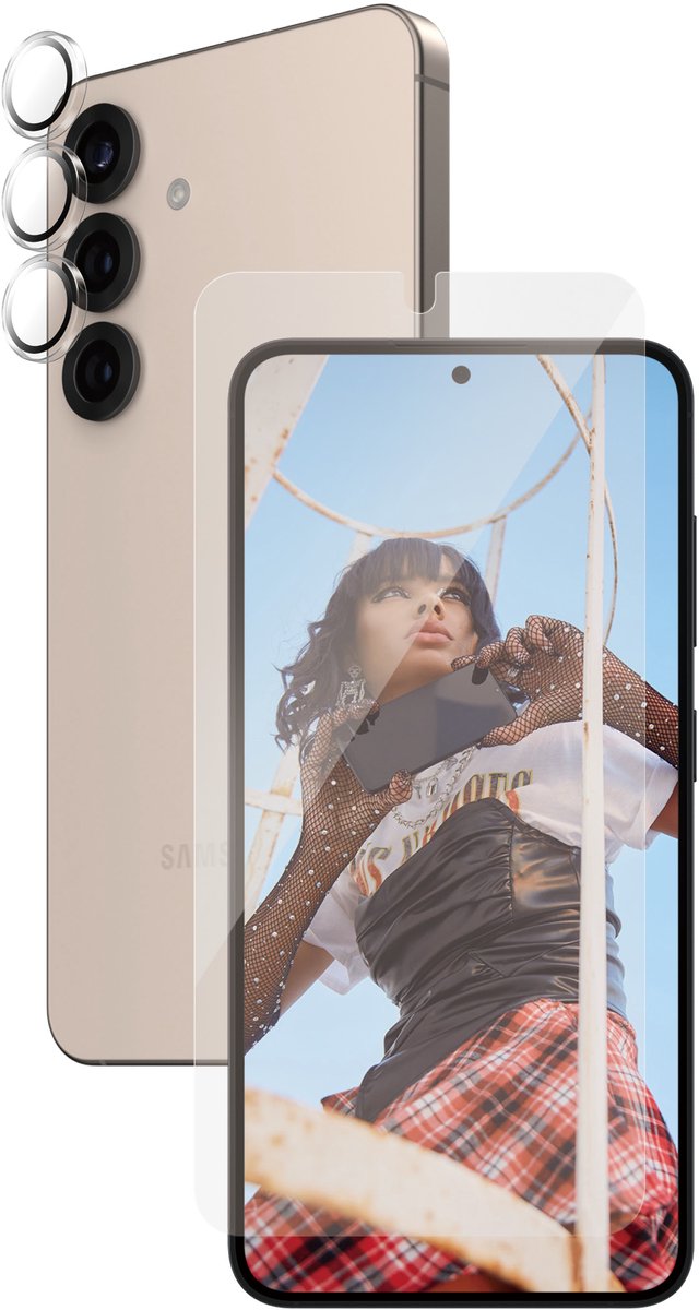 PanzerGlass SAFE. by ® 2-in-1 Bundle Samsung Galaxy S25 Doorzichtige schermbeschermer 1 stuk(s)