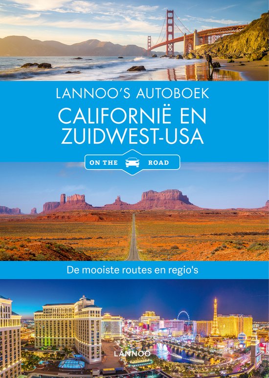 Lannoo's autoboek - Californië en Zuidwest-USA - cover