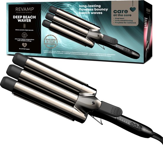 Revamp Progloss WV2000 Wafeltang - Krultang Voor Boho en