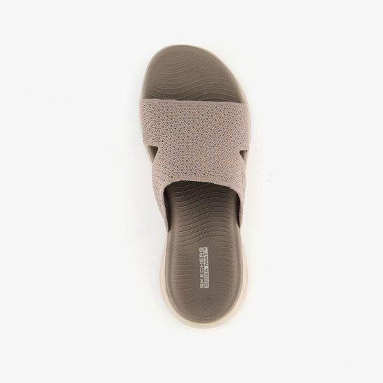 Skechers On The Go 600 Adore chaussons femme gris - Taille 41