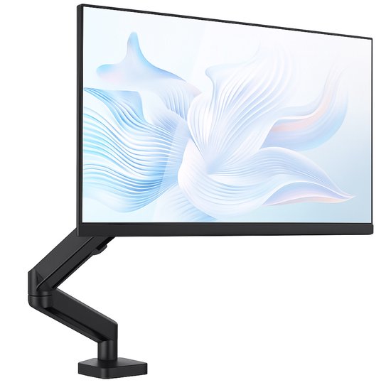 Monitor Arm met gasveer - Beugel voor 1 scherm - 13 t/m 32 Inch - Beugels - Extra stabiel - Zwart - Skoov