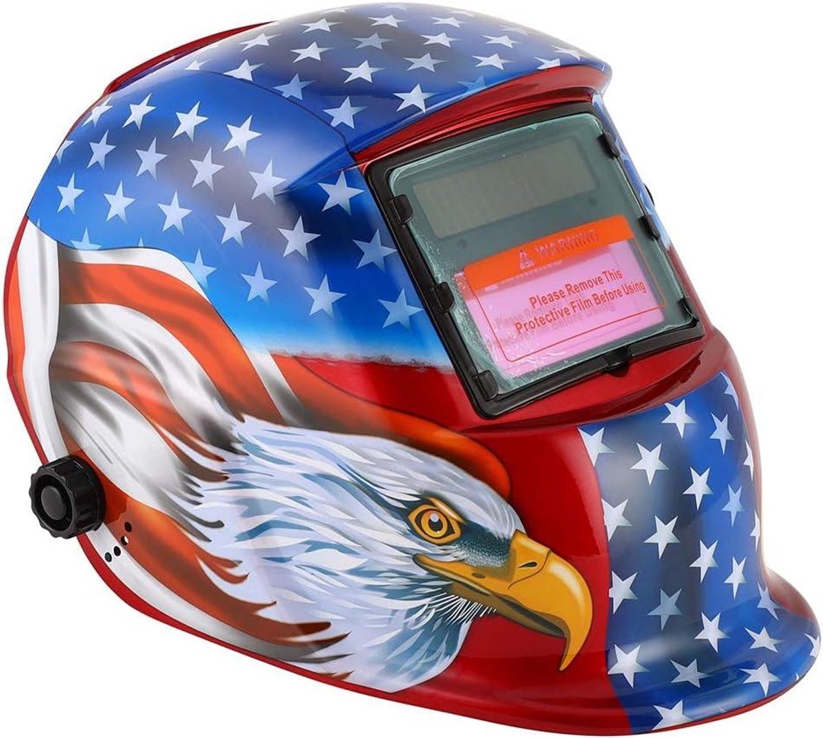 Verduisterende Kap Lasser Masker met Verstelbaar Schaduw Bereik 4/9-13 voor Mig TIG ARC Weld - Zonne-energie