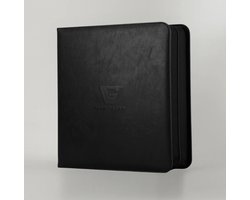 Gemloader Premium Graded Card Binder voor PSA, BGS en andere slabs van vergelijkbaar formaat (28 slots – 2x2 indeling) Zwart