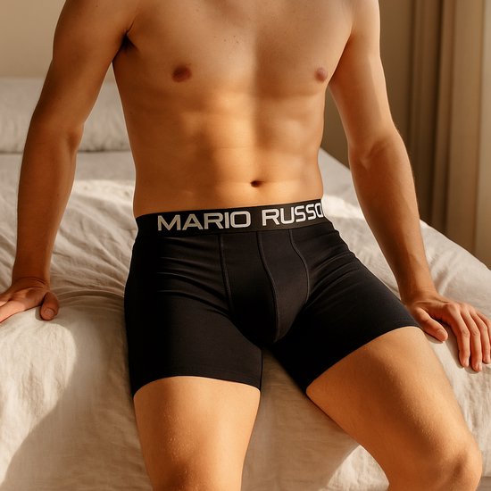 Mario Russo - Lot de 6 Sous-vêtements longs pour hommes - Multi - Taille L