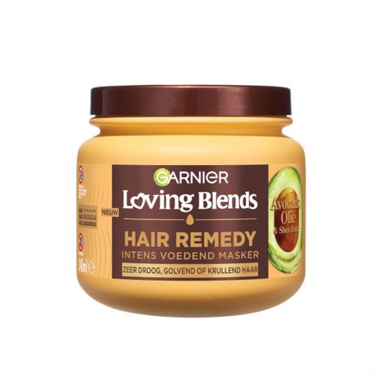 Garnier Loving Blends - Masque - Huile d'Avocat & Beurre de Karité - 340 ml