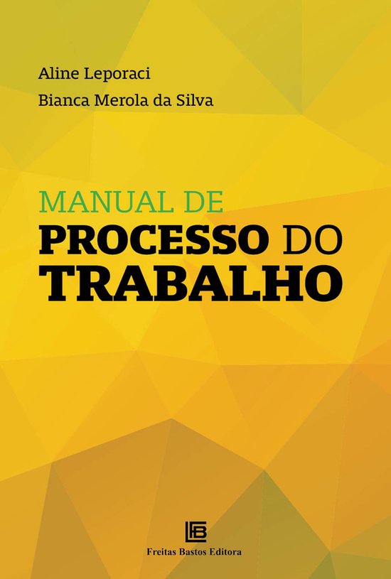 Manual de Processo do Trabalho - cover