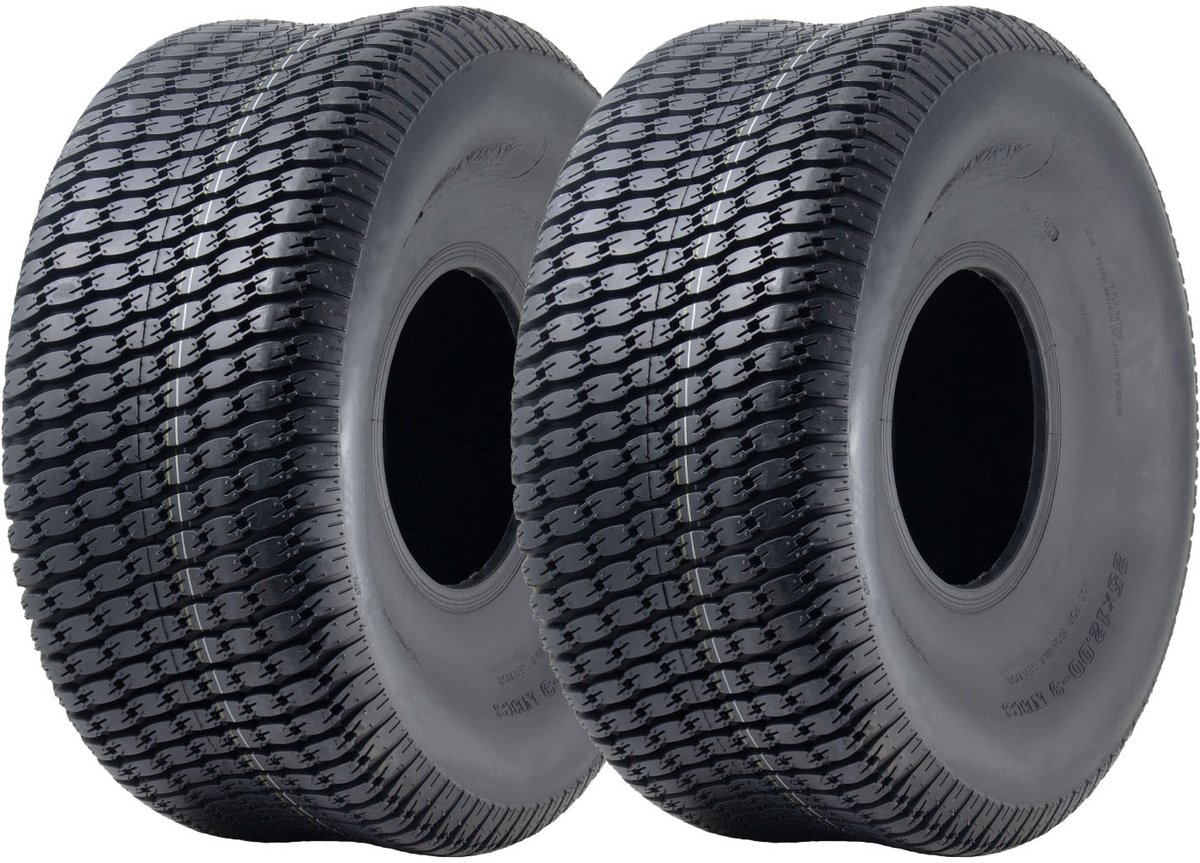 25x12.00-9 grasband 4-laags John Deere Gator grasmaaier/utiliteitsvoertuig P532 830 kg (set van 2)