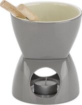 Chocolade fondue-set Leonia, Grijs - Kela