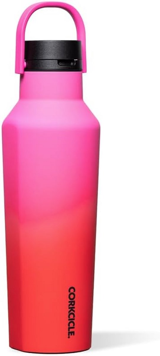 Corkcicle Sport Canteen- 600ML-Series A Sangria-20oz-Drinkfles - RVS -fitness fles-sportfles-sport drinkfles