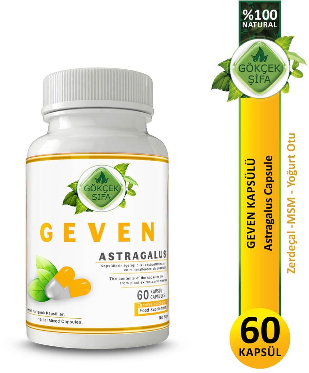 Goedkoopste Astragalus Extract Capsule - 60 Capsules - Het versterkt het immuunsysteem - 1 CAPSULE 1000 MG EXTRACT - 60.000 mg Kruidenextract - Geen Toevoegingen - Beste Kwaliteit