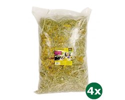4x1,5 kg Utopia bloemenhooi knaagdieren en konijnen