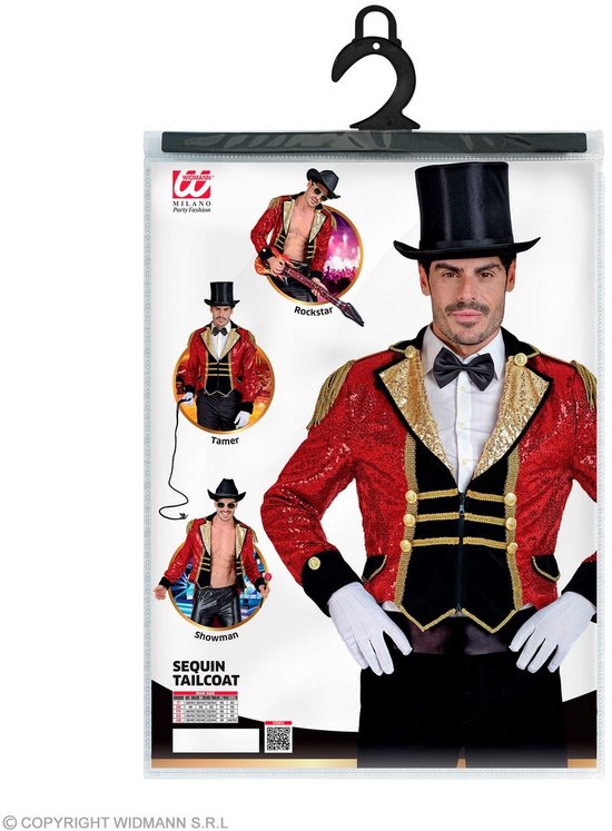 Pailletten Slipjas Dompteur Don Man