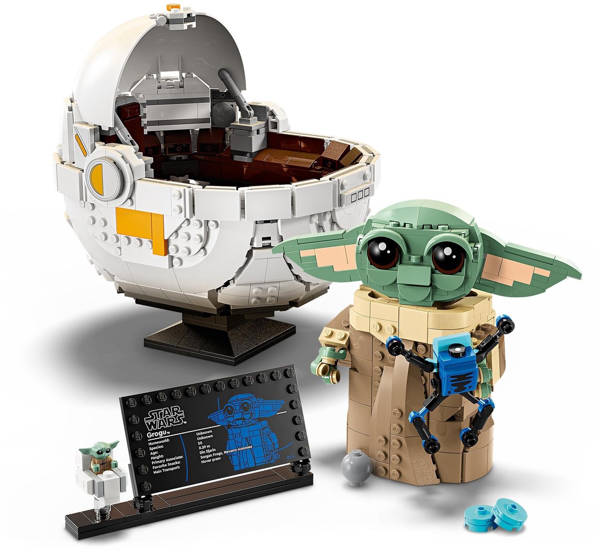 LEGO Star Wars: The Mandalorian™ Grogu™ met zweefkinderwagen 75403 — afbeelding 10