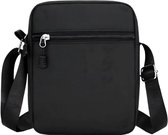 S4D® - Schoudertas - Schoudertassen Voor Heren - Crossbody Bag Heren - Schoudertas Mannen - Zwart - Compact