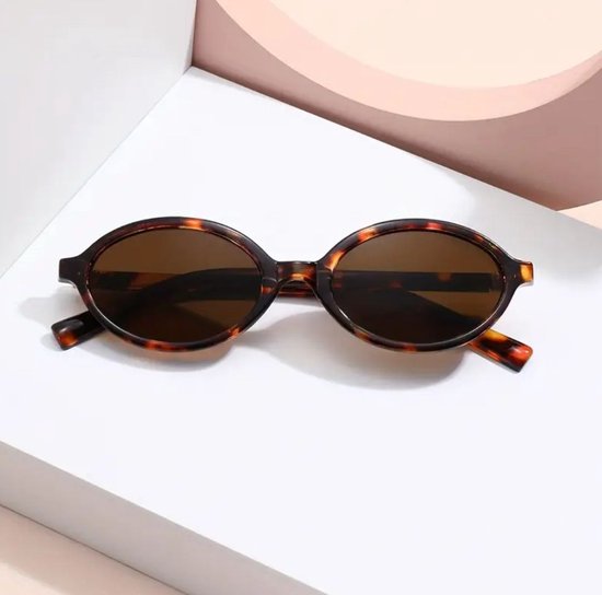 Ovale zonnebril​ Dames zonnebril​​ - Vintage zonnebril​ - lijkt op miumiu dupes​ - Festival zonnebril - Hippe zonnebril - Viral Retro bril - lijkt op miumiu zonnebril - sunglasses van Sayyesyes — afbeelding 2