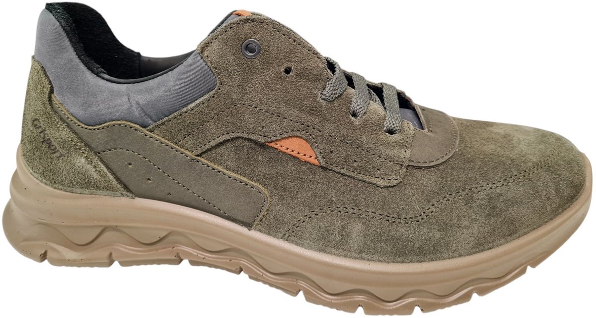 Grisport 44506 Suede Heren Sneakers - Groen - 43
