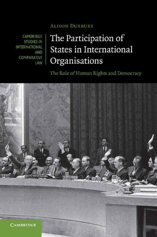 The Participation of States in International Organisations - cover