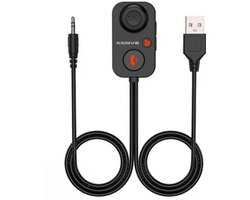 Xssive AR04 Bluetooth Receiver Auto - Bass Boost Mode - Ingebouwde Microfoon met Ruisonderdrukking - Automatische Handsfree mode