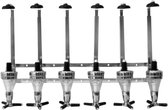 Purepeak Drankdispenser Geschikt voor 6 Flessen - Bar Butler - Shot Dispenser 25 ml - Bar Accessoires